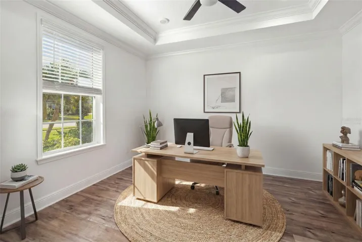 Office ... virtually staged