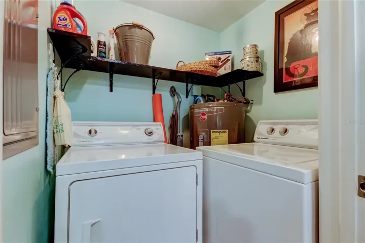 Laundry in Kitchen