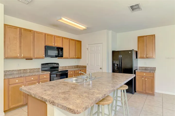 Open Kitchen w/plenty of storage
