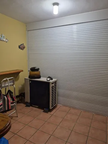 Rear Balcony with roller door
