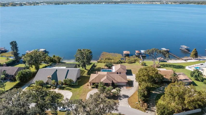 Lakefront home