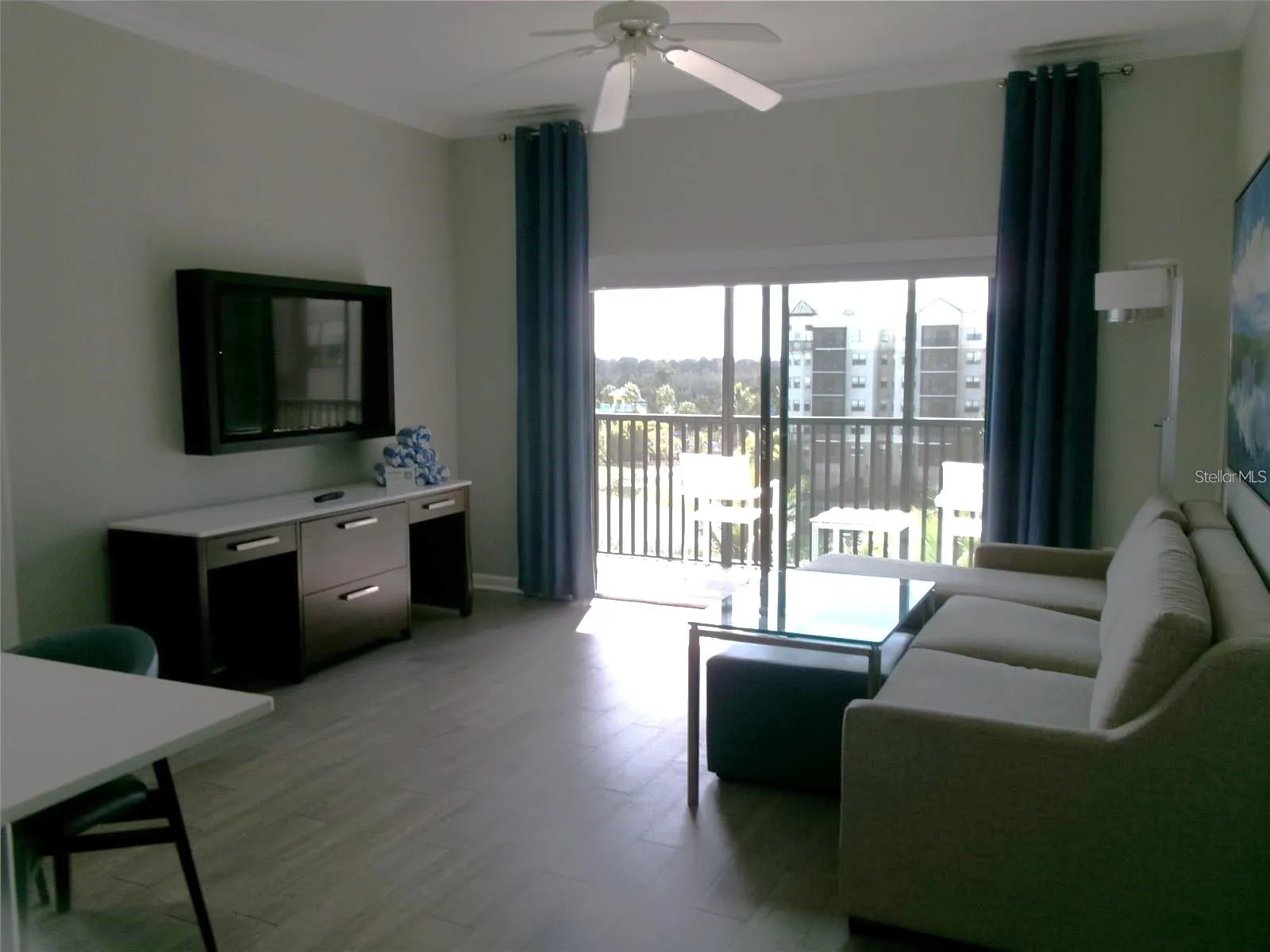 Fully furnished unit. 2 bedrooms and 2 baths plus sleeper sofa in the Living Room!