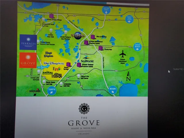The Grove Resort and Water Park is an ideal Central Florida location! Owner can stay for 170 days or at desired times and get rental income for the rest of the year!