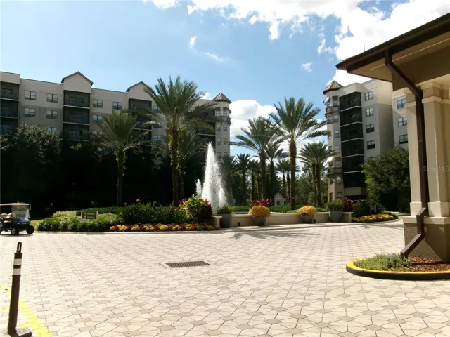 Welcoming entry for hotel-check in