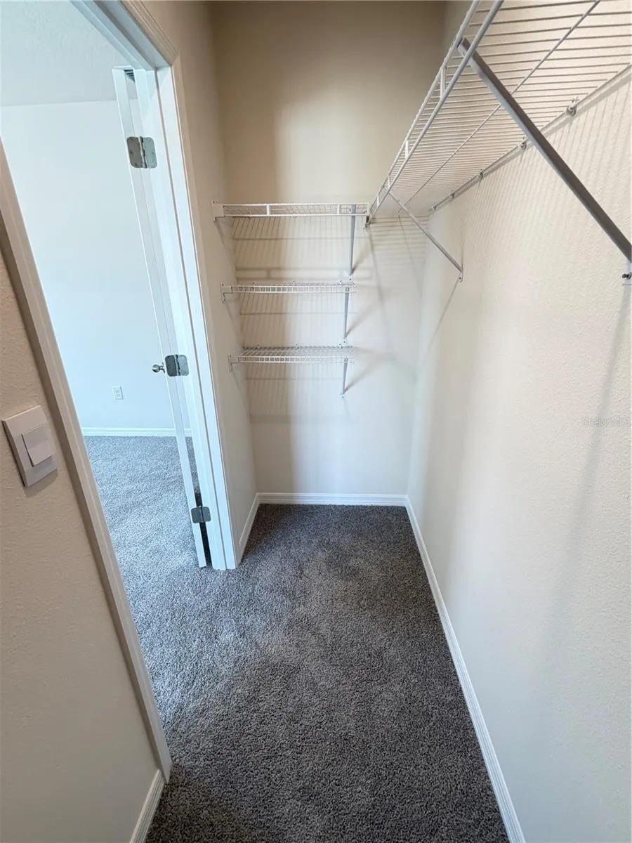 Master walk in closet