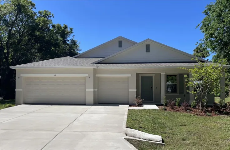 Stunning Exterior with 3 Car Garage