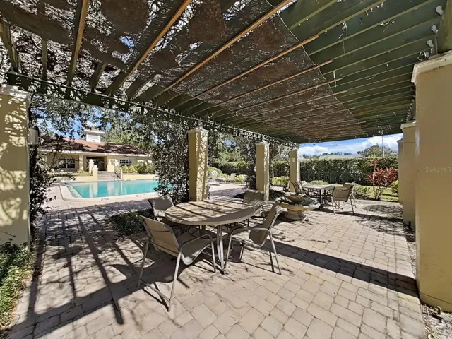 Covered picnic area!