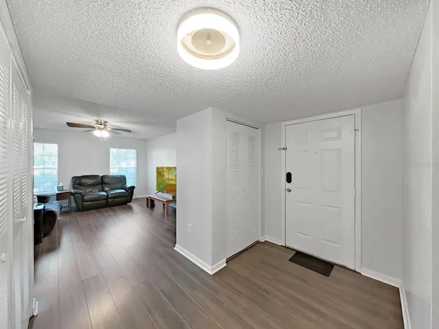 Entry opens into your Living area!