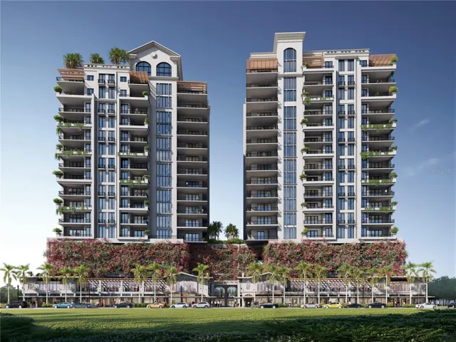 Introducing Mira Mar Residences- the first, last, and only opportunity of its kind, blending Sarasota's storied history with 70 estate style residences in one of the city's most coveted downtown locations. Renderings and plans are conceptual and provided for illustrative purposes only, with final design, materials, and specifications subject to change without notice.