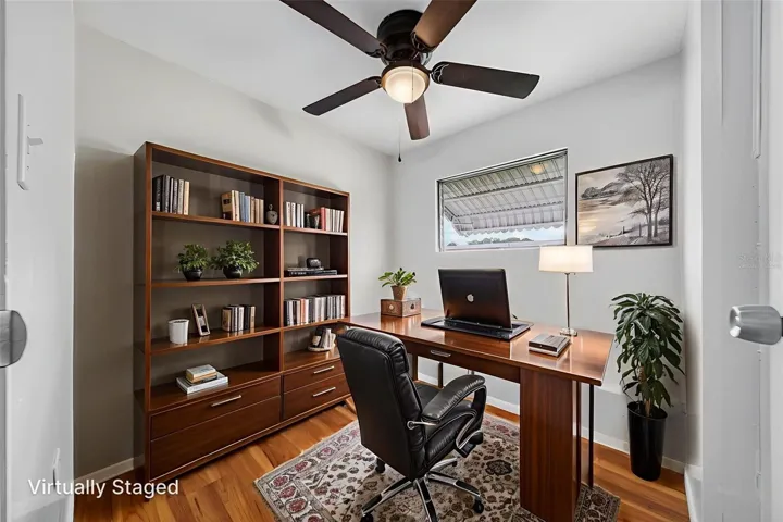 Virtually Staged Office