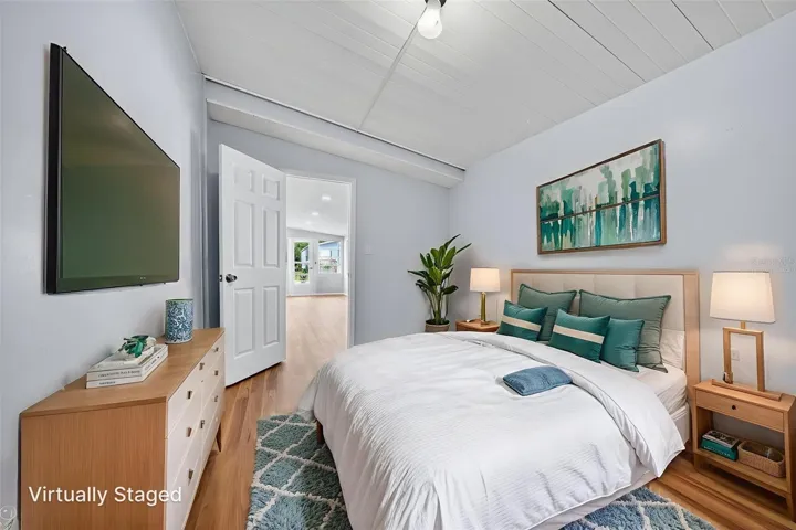 Virtually Staged  Bedroom 1