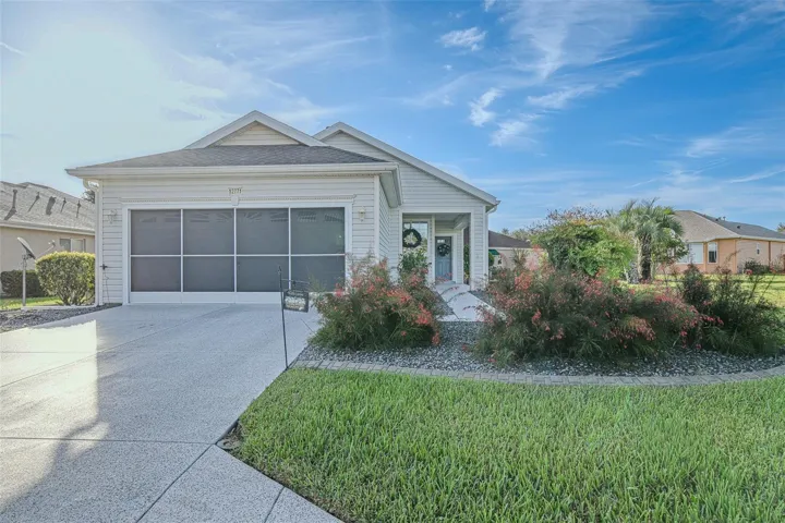 Front view of home