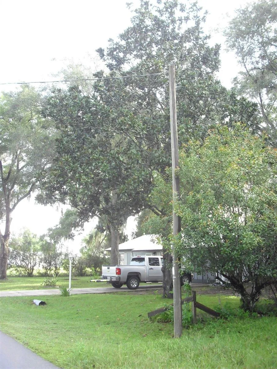 Power Pole at the next parcel north