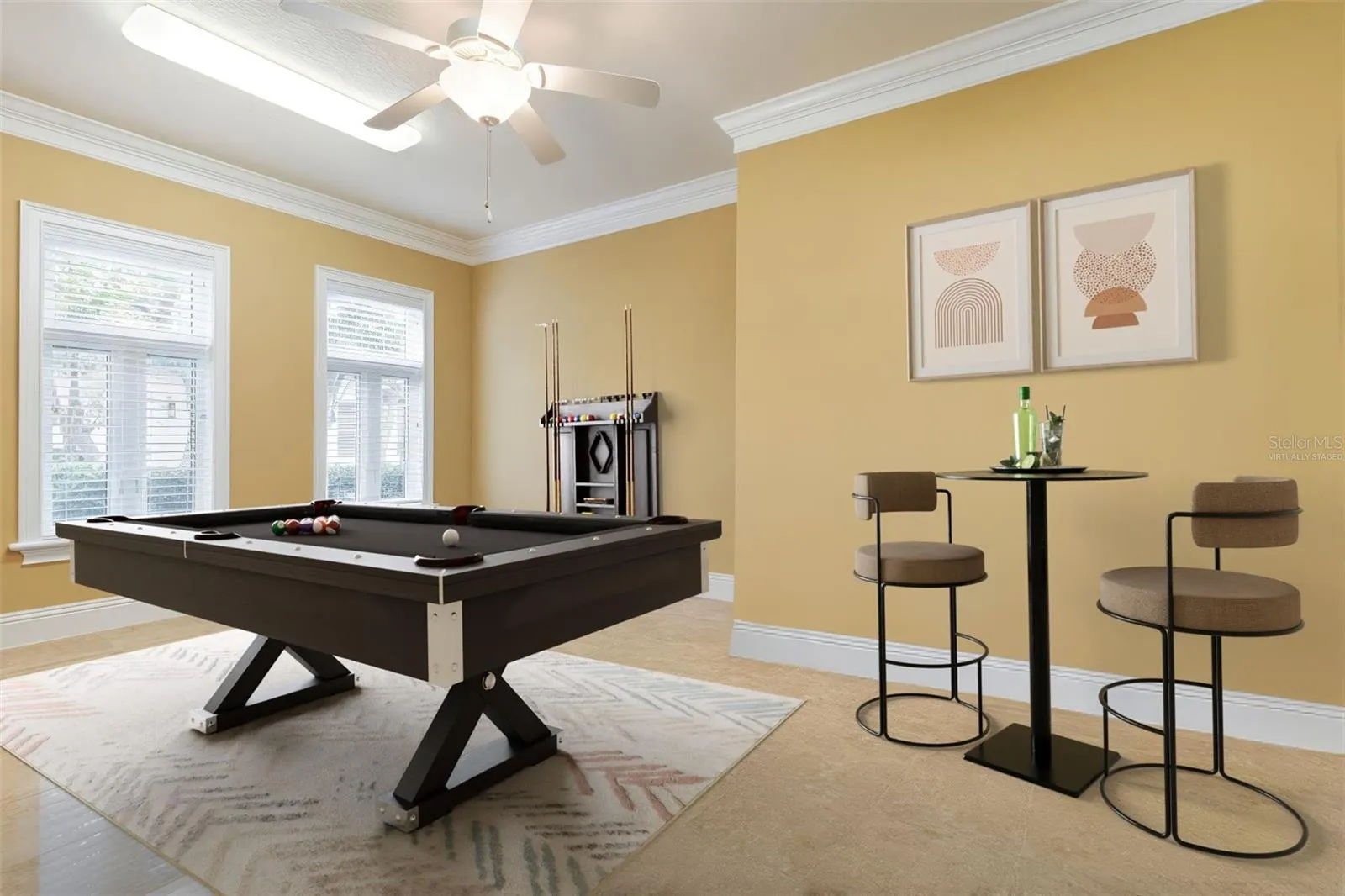 Guest room 2 - VIRTUALLY STAGED as Game Room