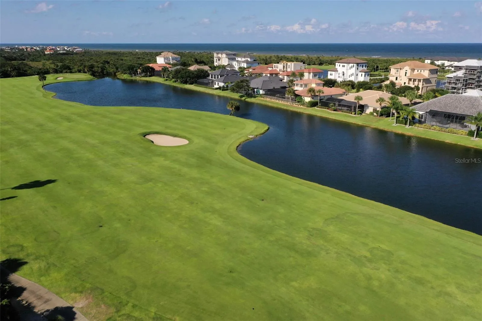 Gorgeous 14th hole fairway golf course views from top of Belvedere