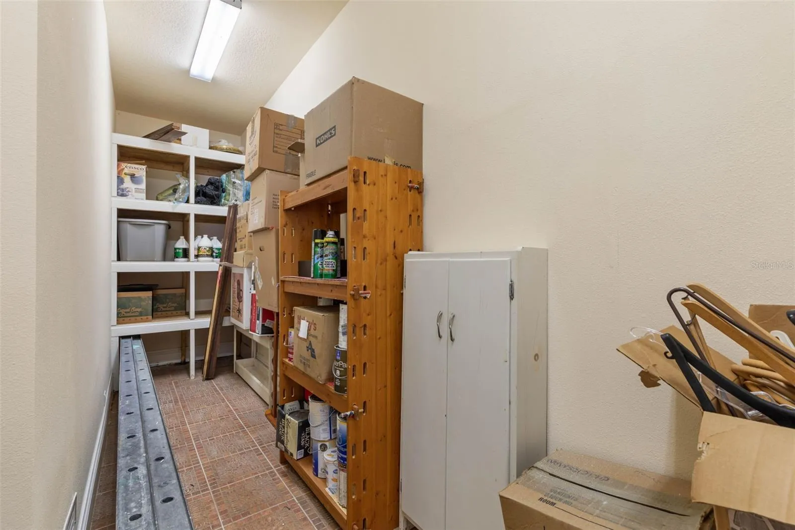 Garage storage room
