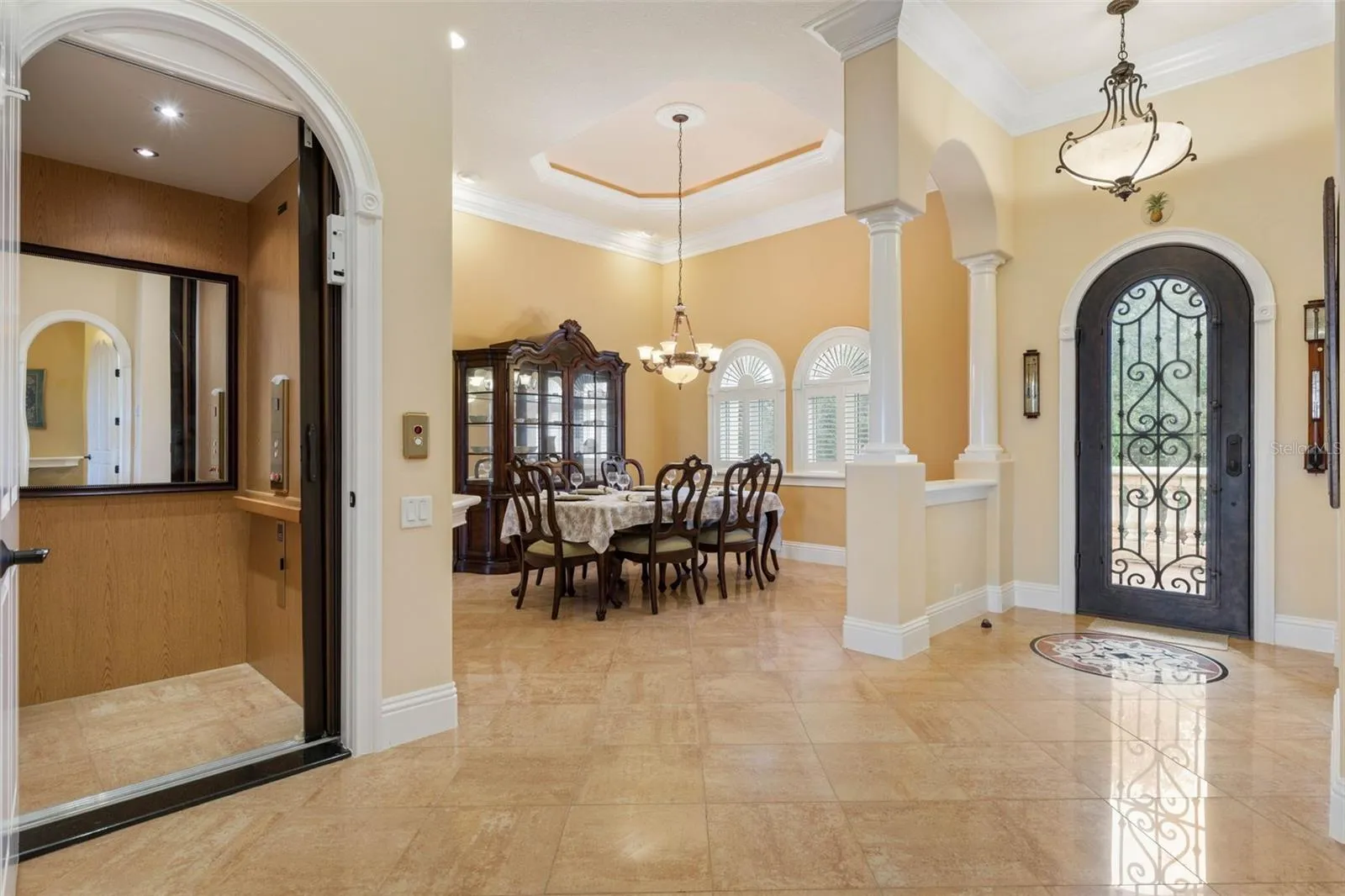 Elevator off of Foyer