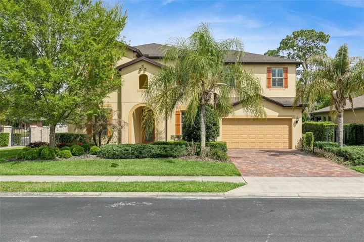 Beautiful 5-bedroom home in gated Crystal Reserve with rare corner-lot setting and curb appeal that stands out.