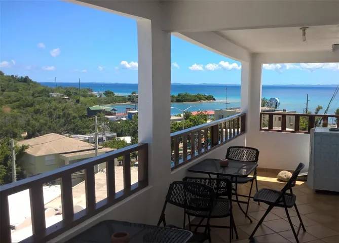 Upstairs Apartment Balcony