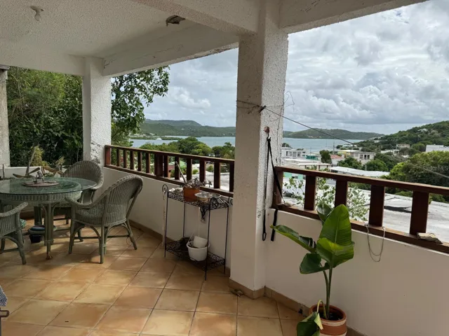 Downstairs Apartment Balcony