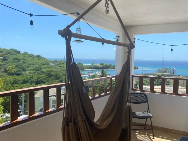 Upstairs Apartment Balcony