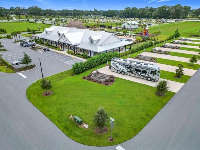 Welcome to your luxury resort!  (corner lot where RV is located)