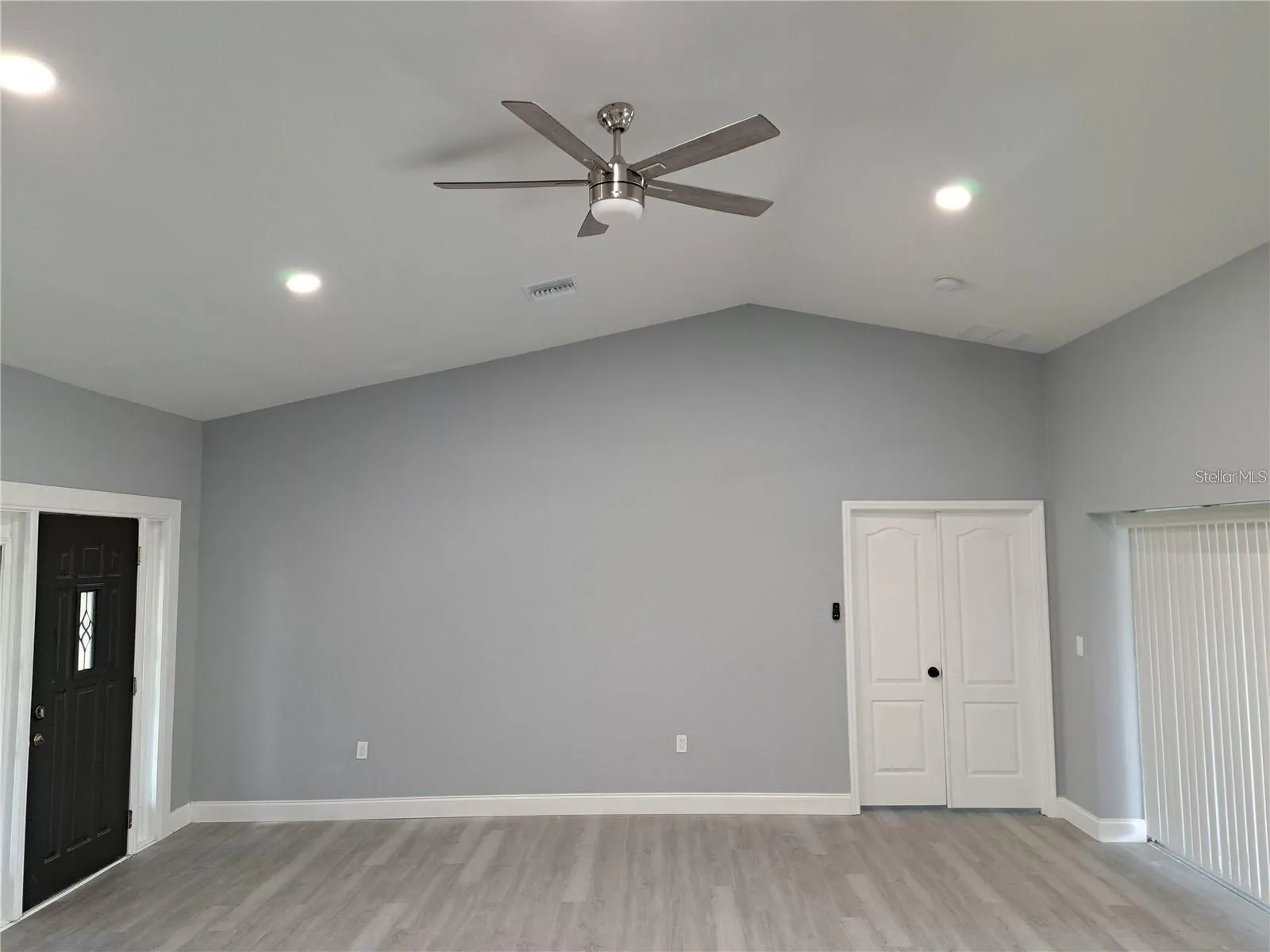 Double door to Master on other side of the Living Room