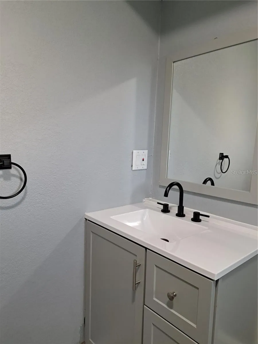 1 of 2 vanities in Master