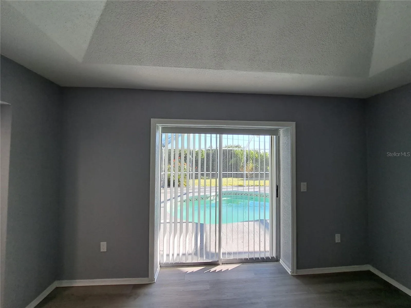 Master bedroom sliders to Pool