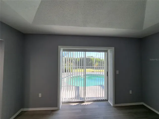 Master bedroom sliders to Pool