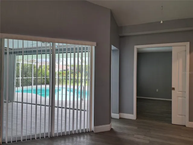 view from the kitchen