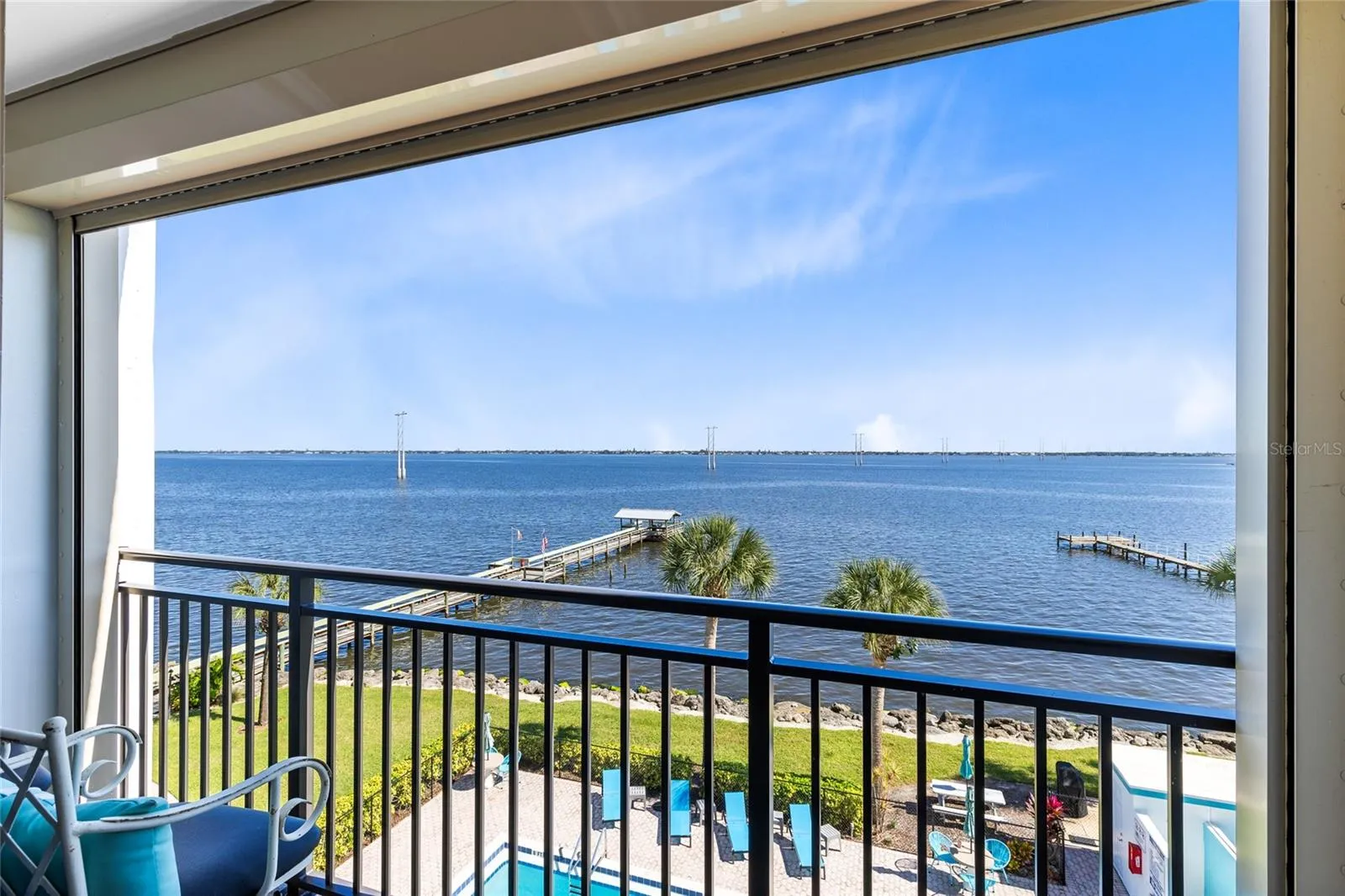 View from balcony