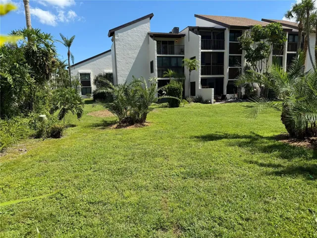 View from your patio towards the open green belt.