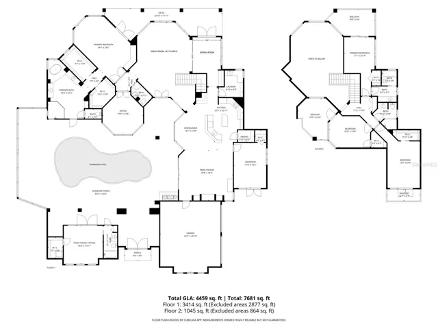 All Floors with Dimensions
