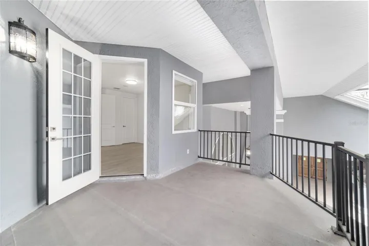 Upper Level Private Balcony off of Bedroom #3