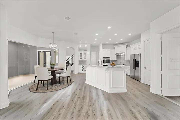 Virtually Staged Kitchen / Breakfast Room