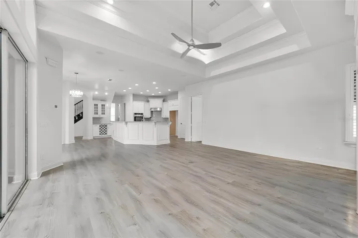 Family Room Open to Kitchen