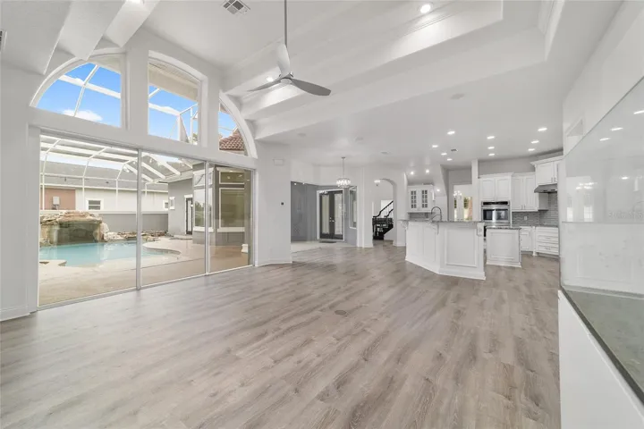 Family Room Open to Kitchen