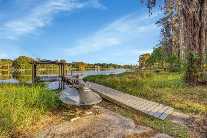 Get on your jet ski and enjoy the lake