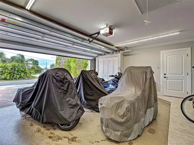 2 car garage attached to the main home