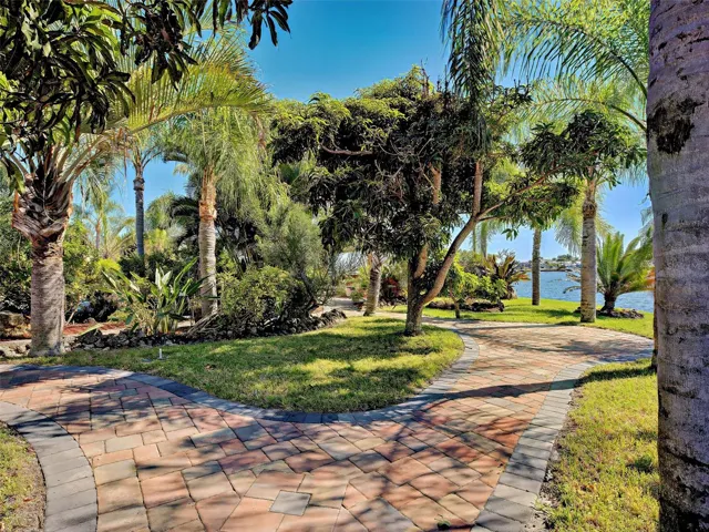 Stroll through the yard and enjoy the peaceful yard.