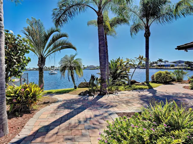 Everywhere you look there are fantastic views of the water and landscaping.