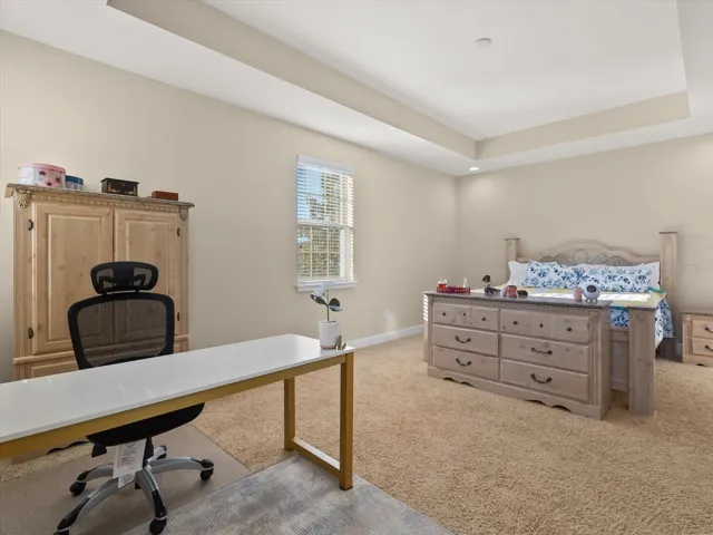 Over size primary bedroom