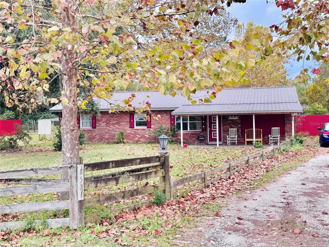 Welcoming front of the home