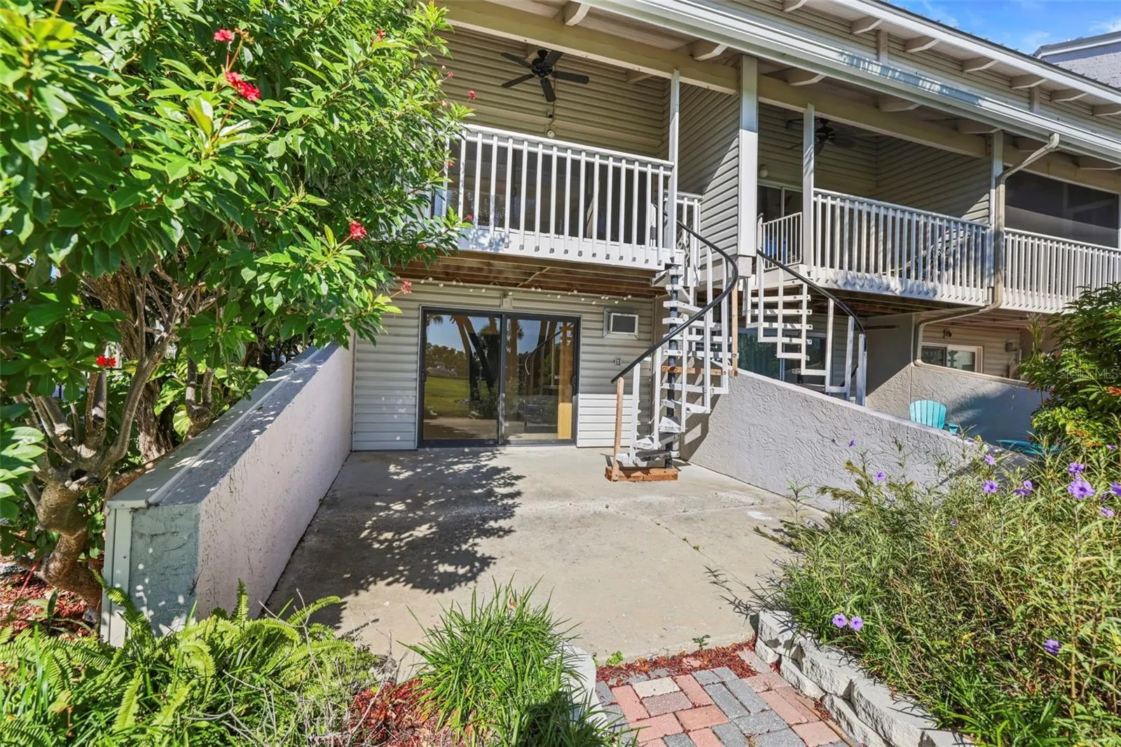 Private Back Patio