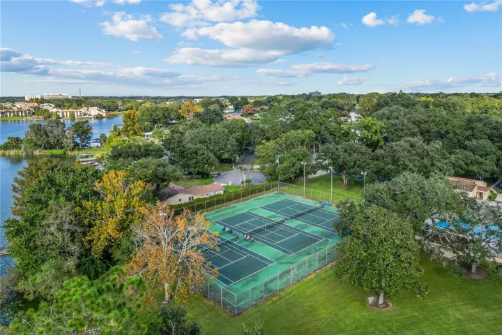 Three Tennis Courts