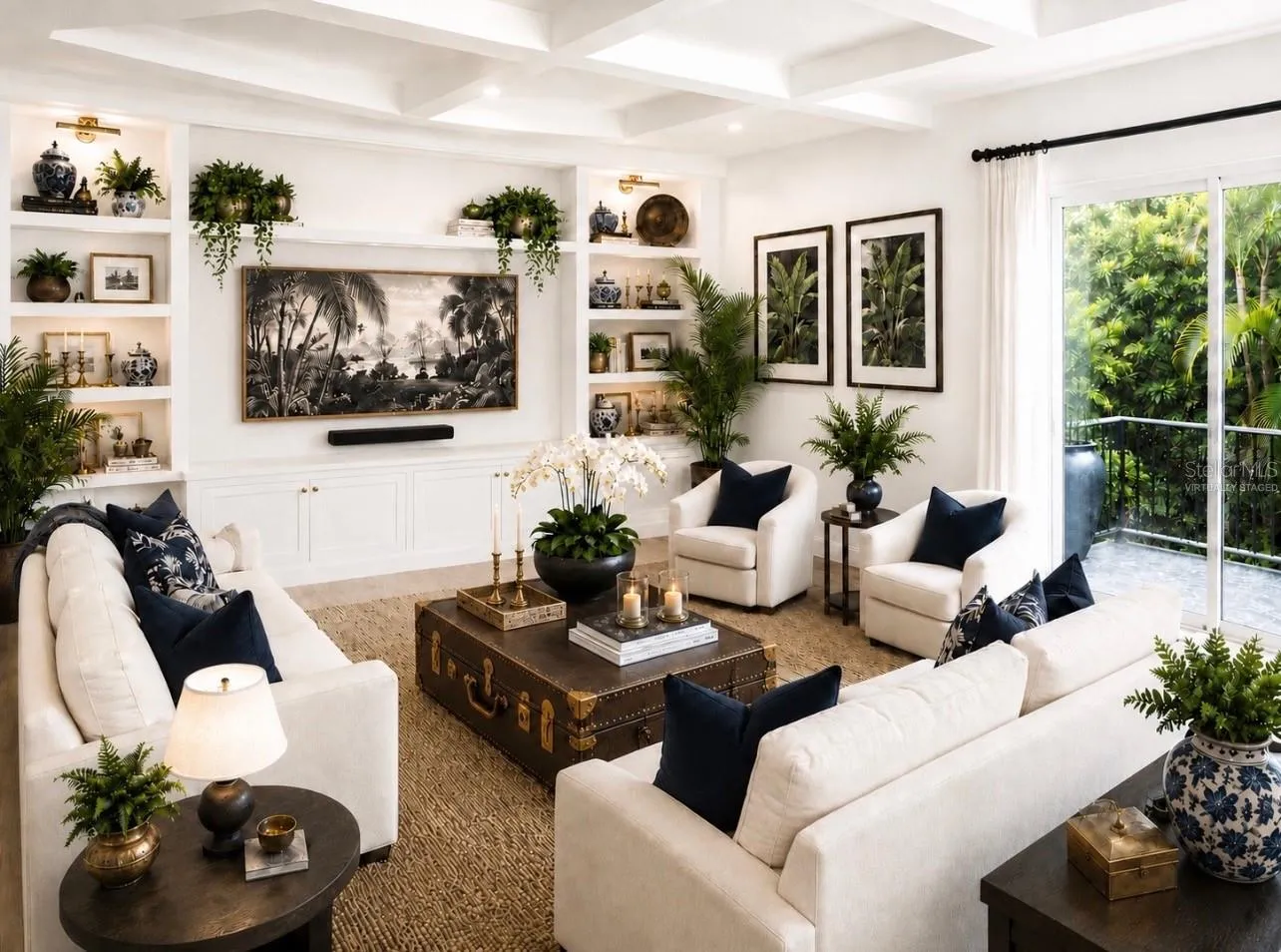 Virtually Staged Great Room
