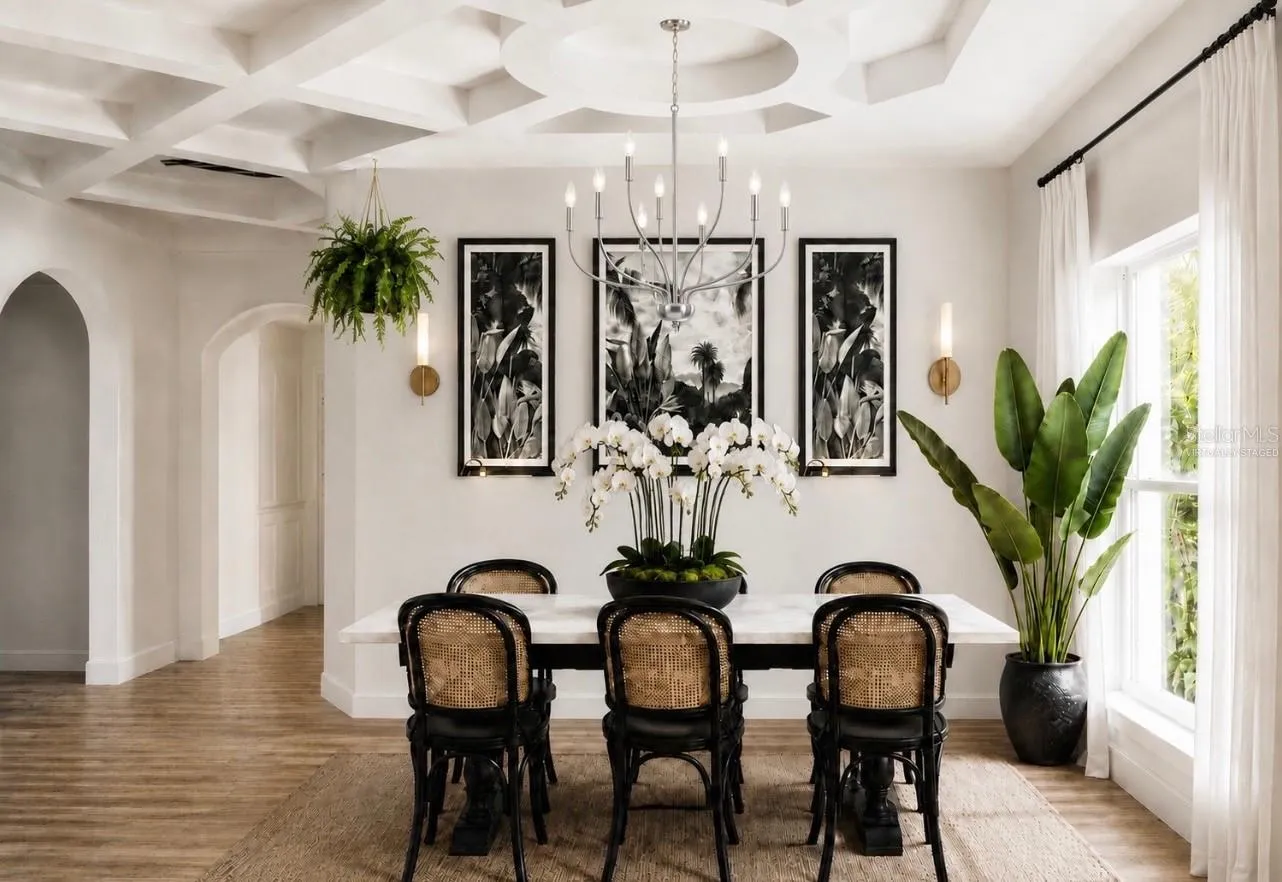 Virtually Staged Dining