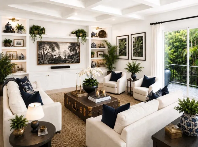 Virtually Staged Great Room