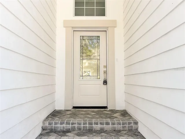 Paver Front Door Entry